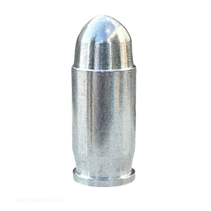 1 oz Silver Bullet - .45 ACP Design (.999 Pure)