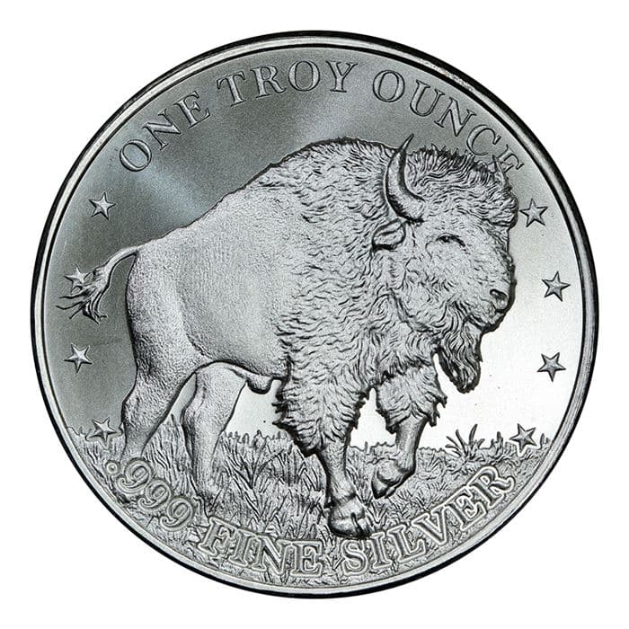 1 oz Silver Buffalo Round Mason Mint - Series 2