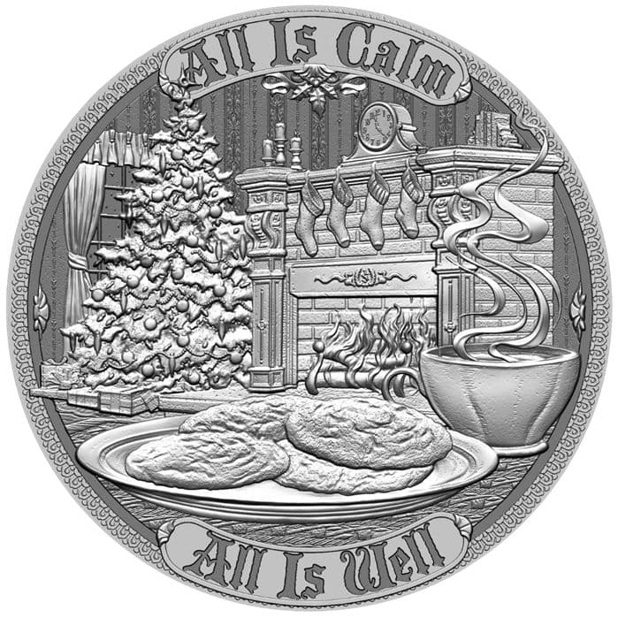 Santa Claus 1 oz Silver Round (.999 Fine)