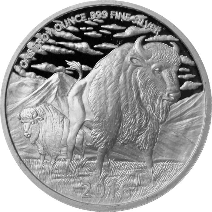 2016 1 oz Silver Year of the Monkey Round (.999 Pure Silver)