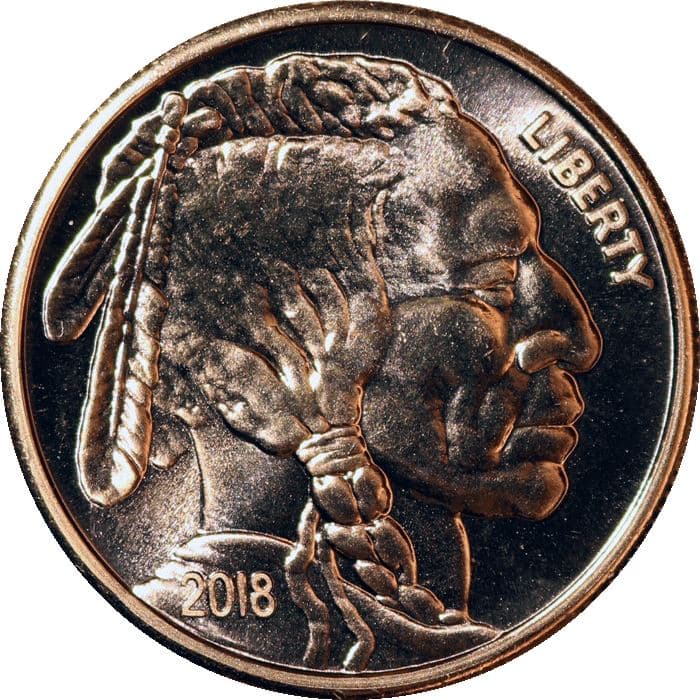 Copper 1 oz Buffalo