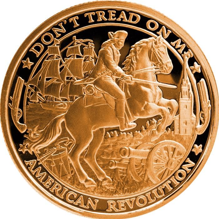 2019 Patriot 1 oz Copper Round - American Revolution