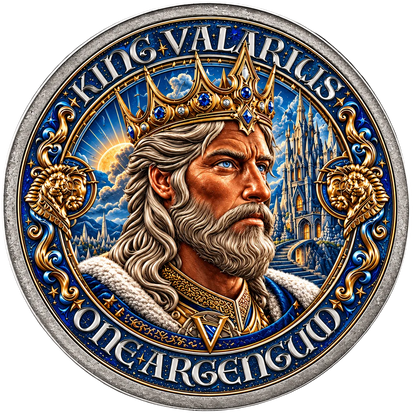 Colorized Clock Tower of Eldertide 1 oz Silver Round