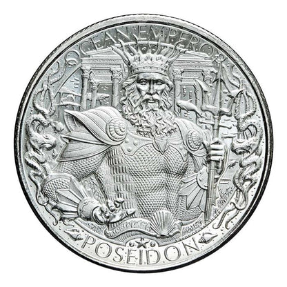 Atlantis 1 oz Silver Round - Lost Cities Series (.999 Pure)