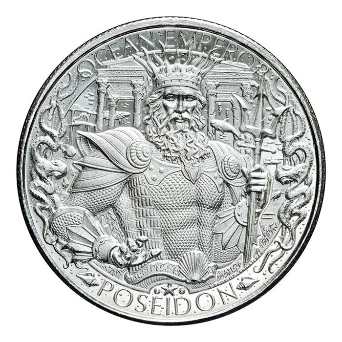 Atlantis 1 oz Silver Round - Lost Cities Series (.999 Pure)