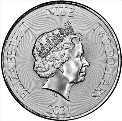 Robin Hood 1 oz Silver Coin - Niue $2