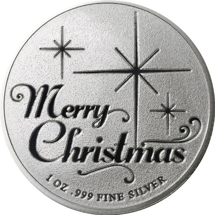 Twas The Night Before Christmas 1 oz Silver Round (.999 Fine)